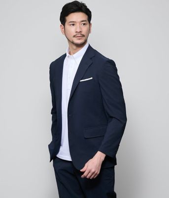 【ウォッシャブル・防シワ・ストレッチ】ＭＯＶＩＮＧ　ＣＯＭＦＯＲＴ　ナイロンストレッチドビー　ジャケット（セットアップ対応）（２０２５１５１