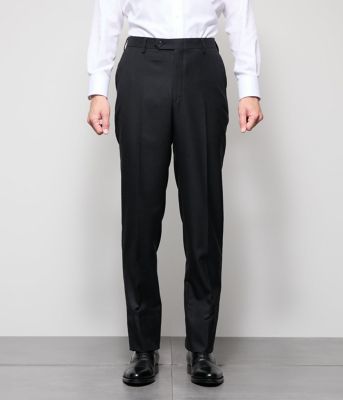 HERITAGE CLOTH 無地 サキソニー スラックス