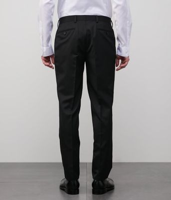 【撥水】ＳＬＩＭ　ＦＩＴ　無地　ノータックスラックス（セットアップ対応）（２０２５１５２３５１０４）