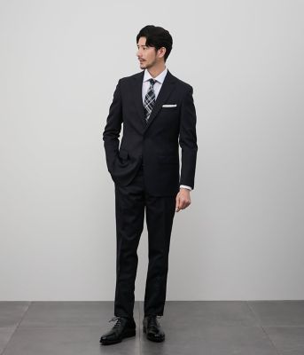 【撥水】ＳＬＩＭ　ＦＩＴ　無地　ノータックスラックス（セットアップ対応）（２０２５１５２３５１０４）