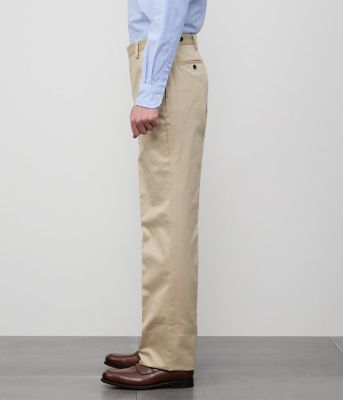 ノータック　パイプドステム　コットンチノパンツ（２０２５１５２６５８８０）