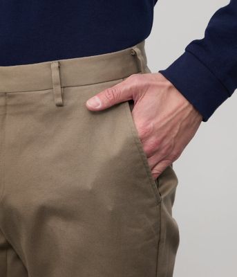 ノータックスリム　コットンチノパンツ（２０２５１５２８５８８０）