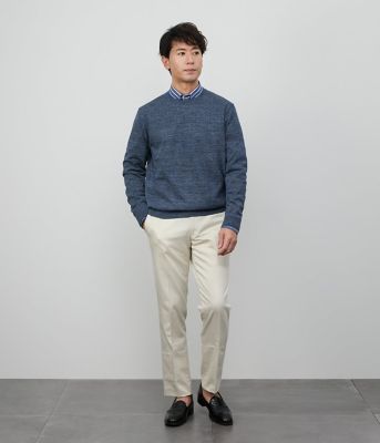 ノータックスリム　コットンチノパンツ（２０２５１５２８５８８０）