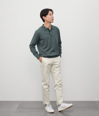 ノータックスリム　コットンチノパンツ（２０２５１５２８５８８０）