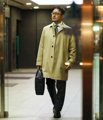 撥水】オーセンティック ステンカラーコート