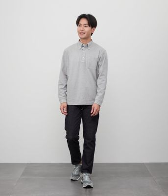 鹿の子 長袖ポロシャツ（202515625662