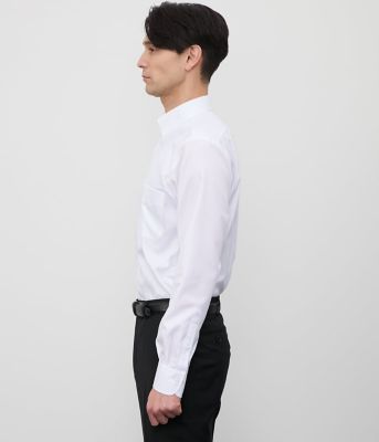 ＮＹ　ＣＡＲＥ　ＦＲＥＥ・ＳＵＰＩＭＡ　ＣＯＴＴＯＮ　ツイル無地　長袖ボタンダウンシャツ（２０２５１５７０５３４０）