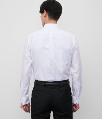 ＮＹ　ＣＡＲＥ　ＦＲＥＥ・ＳＵＰＩＭＡ　ＣＯＴＴＯＮ　ツイル無地　長袖ボタンダウンシャツ（２０２５１５７０５３４０）