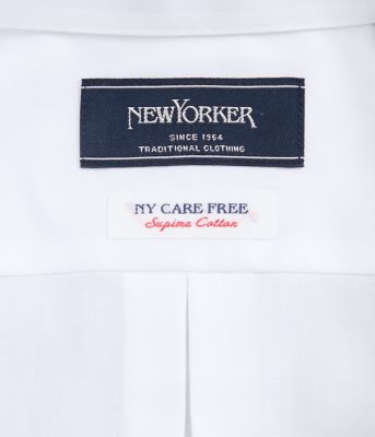 ＮＹ　ＣＡＲＥ　ＦＲＥＥ・ＳＵＰＩＭＡ　ＣＯＴＴＯＮ　ツイル無地　長袖ボタンダウンシャツ（２０２５１５７０５３４０）