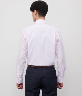 ＮＹ　ＣＡＲＥ　ＦＲＥＥ・ＧＩＺＡ　ＣＯＴＴＯＮ　ロンドンストライプ　長袖ワイドカラーシャツ（２０２５１５７１５３２２）