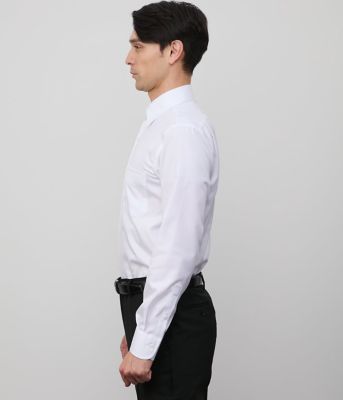 ＮＹ　ＣＡＲＥ　ＦＲＥＥ・ＳＵＰＩＭＡ　ＣＯＴＴＯＮ　ツイル長袖レギュラーカラーシャツ（２０２５１５７２５３４０）