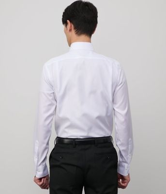 ＮＹ　ＣＡＲＥ　ＦＲＥＥ・ＳＵＰＩＭＡ　ＣＯＴＴＯＮ　ツイル長袖レギュラーカラーシャツ（２０２５１５７２５３４０）