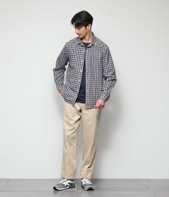 GIZA COTTON ニューヨーカータータン 長袖 オーバー
