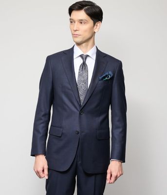 MANTERO グレイッシュカーキペイズリー ネクタイ