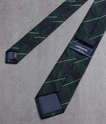 ブラックウォッチオーバーストライプ ネクタイ