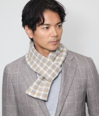 NUANCES COLOR MEASURE CHECK ミニマフラー