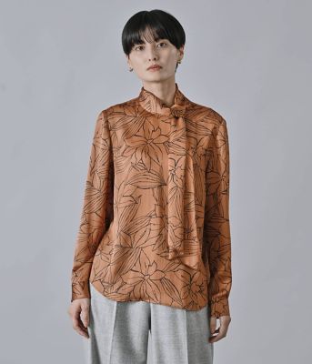 ⭐︎新品未使用タグ付き　23区　ニジュウサンク　シルク100% 絹　アイボリー長袖 ⭐︎新品未使用タグ付き 23区 ニジュウサンク シルク100% 絹