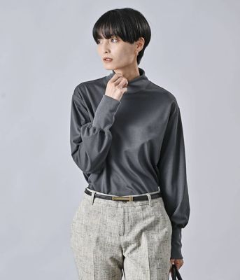 ＜Atraer (Women)＞ベア天竺　ハイネックプルオーバー（２０２５２６８１６５４４）