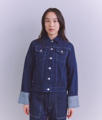 Ｏｒｇａｎｉｃ　Ｃｏｔｔｏｎ　Ｄｅｎｉｍ　ロールアップデニムジャケット（２０２５３７１１５０９１）
