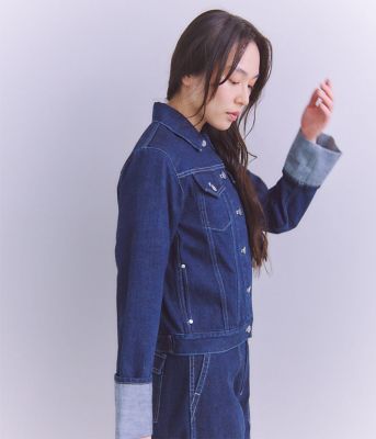 Ｏｒｇａｎｉｃ　Ｃｏｔｔｏｎ　Ｄｅｎｉｍ　ロールアップデニムジャケット（２０２５３７１１５０９１）