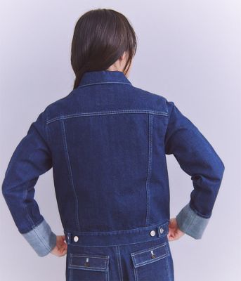 Ｏｒｇａｎｉｃ　Ｃｏｔｔｏｎ　Ｄｅｎｉｍ　ロールアップデニムジャケット（２０２５３７１１５０９１）