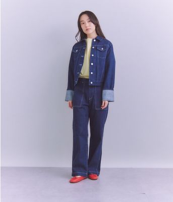 Ｏｒｇａｎｉｃ　Ｃｏｔｔｏｎ　Ｄｅｎｉｍ　ロールアップデニムジャケット（２０２５３７１１５０９１）