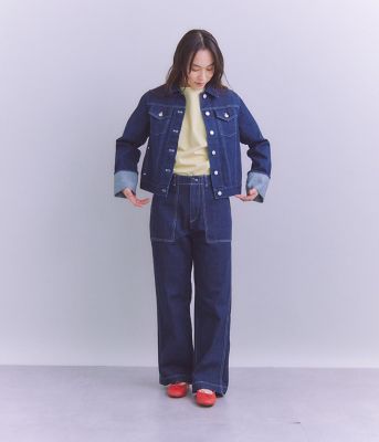 Ｏｒｇａｎｉｃ　Ｃｏｔｔｏｎ　Ｄｅｎｉｍ　ロールアップデニムジャケット（２０２５３７１１５０９１）