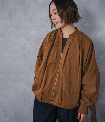 High Density Twill ドルマンスリーブブルゾン