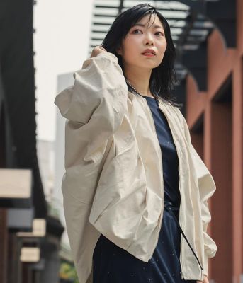 High Density Twill ドルマンスリーブブルゾン