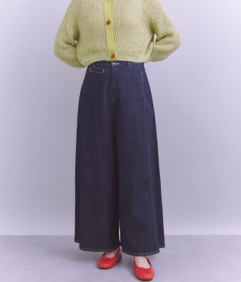 Ｓｔｒｅｔｃｈ　Ｓｌｕｂ　Ｙａｒｎ　Ｄｅｎｉｍ　フレアパンツ（２０２５３７３３５０１４）