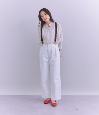 Ｏｒｇａｎｉｃ　Ｃｏｔｔｏｎ　Ｄｅｎｉｍ　ペッグトップパンツ（２０２５３７３４５０９１）