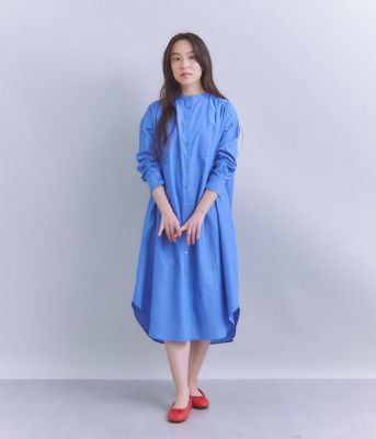 Ｓｌａｂ　Ｙａｒｎ　Ｃｏｔｔｏｎ　Ｌａｗｎ　ボリュームシャツドレス（２０２５３７４１５０２２）