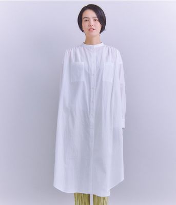 Ｓｌａｂ　Ｙａｒｎ　Ｃｏｔｔｏｎ　Ｌａｗｎ　ボリュームシャツドレス（２０２５３７４１５０２２）