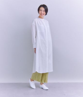 Ｓｌａｂ　Ｙａｒｎ　Ｃｏｔｔｏｎ　Ｌａｗｎ　ボリュームシャツドレス（２０２５３７４１５０２２）