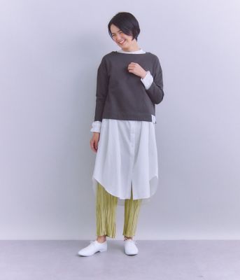 Ｓｌａｂ　Ｙａｒｎ　Ｃｏｔｔｏｎ　Ｌａｗｎ　ボリュームシャツドレス（２０２５３７４１５０２２）