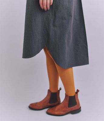 Ｃｏｔｔｏｎ　Ｌｉｎｅｎ　Ｐｉｎ　Ｓｔｒｉｐｅ　ポケットロングシャツドレス（２０２５３７４１６０１２）