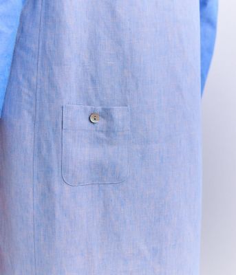 Ｌｉｎｅｎ　Ｃｈａｍｂｒａｙ　ジャンパースカート（２０２５３７４９５０３１）