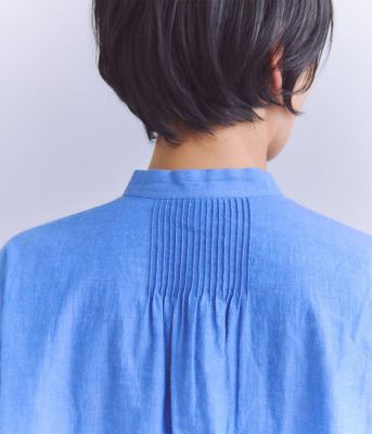 Ｓｌａｂ　Ｙａｒｎ　Ｃｏｔｔｏｎ　Ｌａｗｎ　ピンタックギャザーブラウス（２０２５３７６４５０２２）