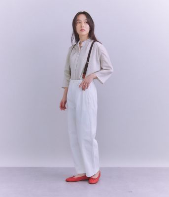 ［ＡＣＡＲ］Ｔｈｉｎ　Ｓｔｒｉｐｅ　ピンタックギャザーブラウス（２０２５３７６４５０２３）