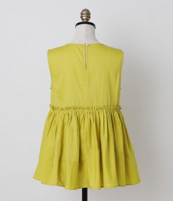 Ｃｏｔｔｏｎ　Ｓｔｒｉｐｅ　Ｄｏｂｂｙ　ランダムカットブラウス（２０２５３７６８５００２）