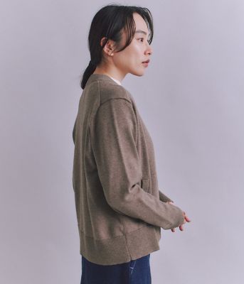 20AW YOKE ニットブルゾン リブニット ミントコンディション ウォッシャブル】Organic Cotton Blend