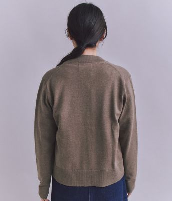 20AW YOKE ニットブルゾン リブニット ミントコンディション ウォッシャブル】Organic Cotton Blend