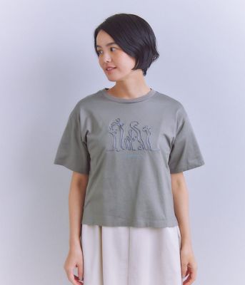 Ｍｅｒｃｅｒｉｚａｔｉｏｎ　Ｊｅｒｓｅｙ　Ｆｌｏｗｅｒコード刺繍Ｔシャツ（２０２５３７８５５８９１）