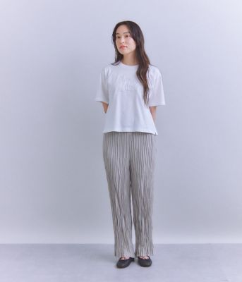 Ｍｅｒｃｅｒｉｚａｔｉｏｎ　Ｊｅｒｓｅｙ　Ｆｌｏｗｅｒコード刺繍Ｔシャツ（２０２５３７８５５８９１）