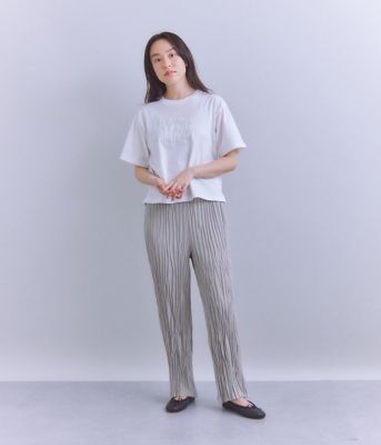 Ｍｅｒｃｅｒｉｚａｔｉｏｎ　Ｊｅｒｓｅｙ　Ｆｌｏｗｅｒコード刺繍Ｔシャツ（２０２５３７８５５８９１）
