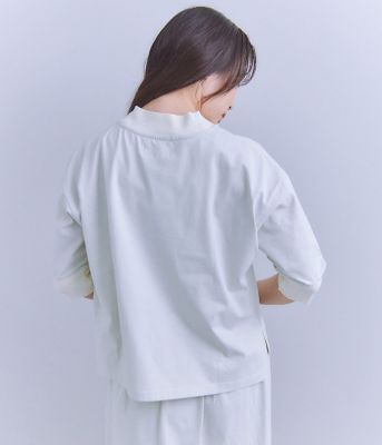 Lusuter Soft Jersey モックネックプル