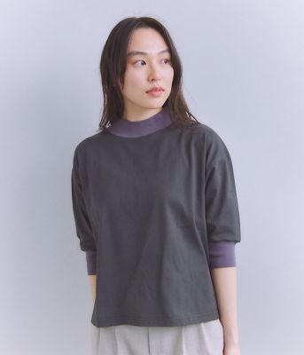 Lusuter Soft Jersey モックネックプル