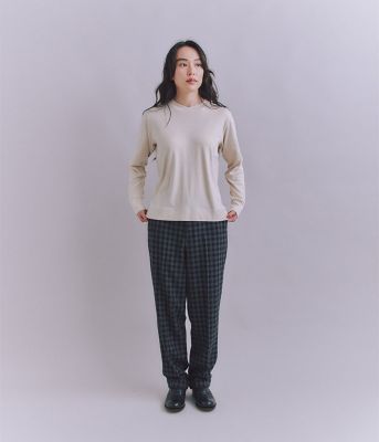 SIPULI / シプリ ［LOTUS］Urtla High Gauge Rib ６分袖ボートネックプルオーバー SIPULI｜[LOTUS]Urtla High Gauge Rib 6分袖ボートネックプル