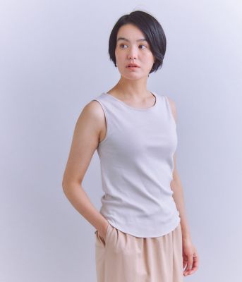 SIPULI (Women)/シプリ ［ＬＯＴＵＳ］Ｒｏｕｎｄ　Ｂｏｄｙ　Ｆｒａｉｓｅ　タンクトップ（２０２５３７８９５８９９）