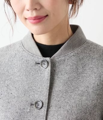 ブロークンヘリンボーンツィード ブルゾン（202551116162